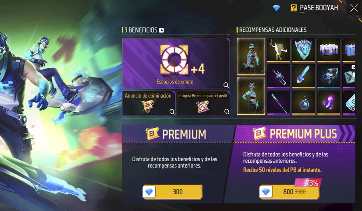 ¿Cuánto cuesta el pase Booyah?