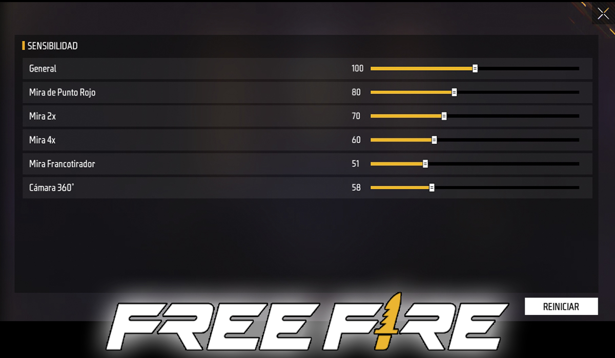 Sensibilidad para combates a larga distancia