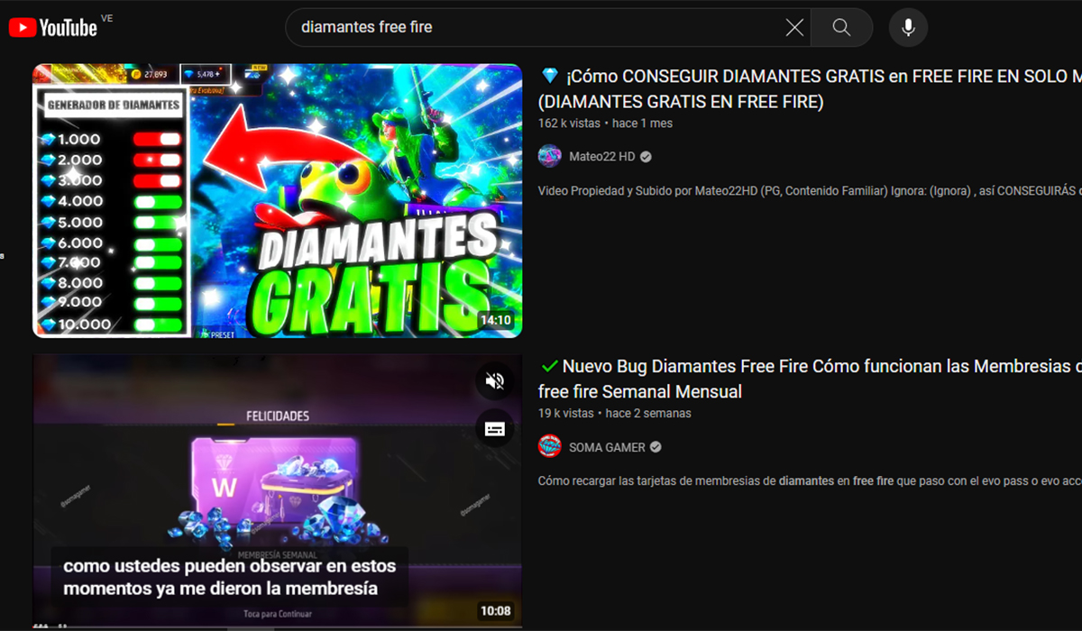 Trucos para conseguir el pase Booyah gratis en Free Fire: canales de YouTube