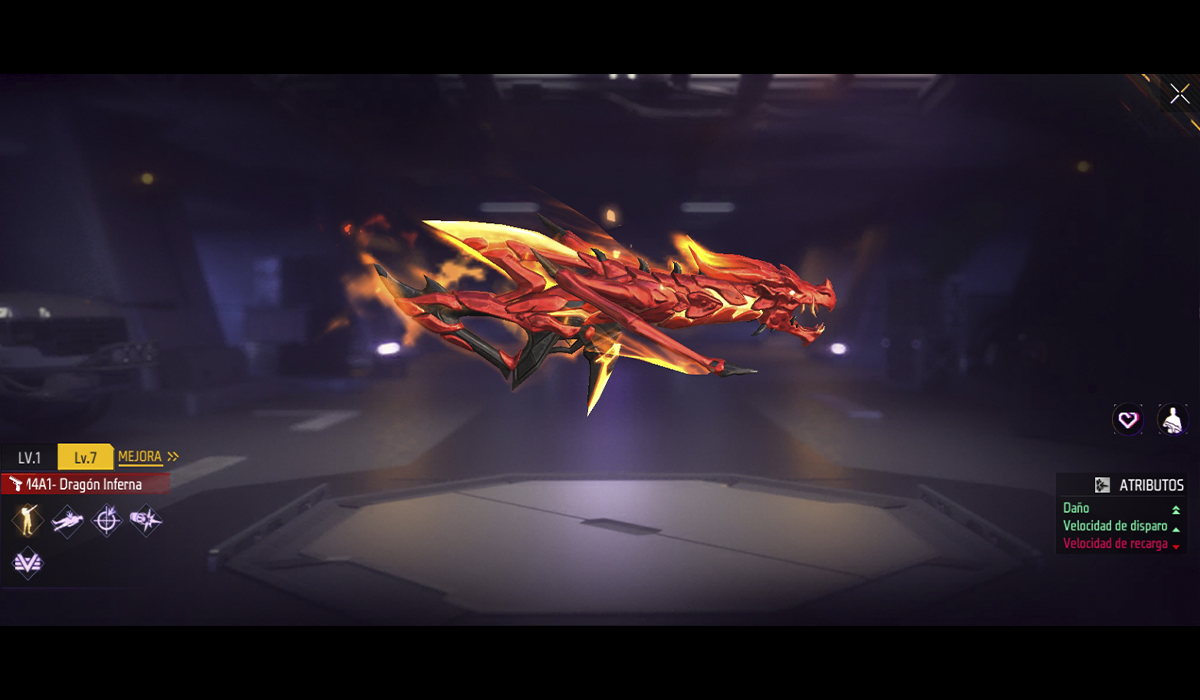 M4A1 - Dragón Infernal